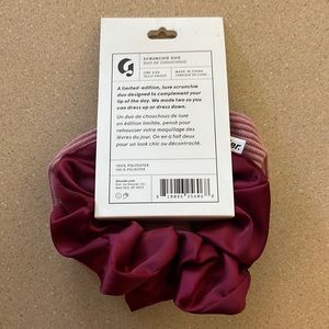 Glossier scrunchie duo